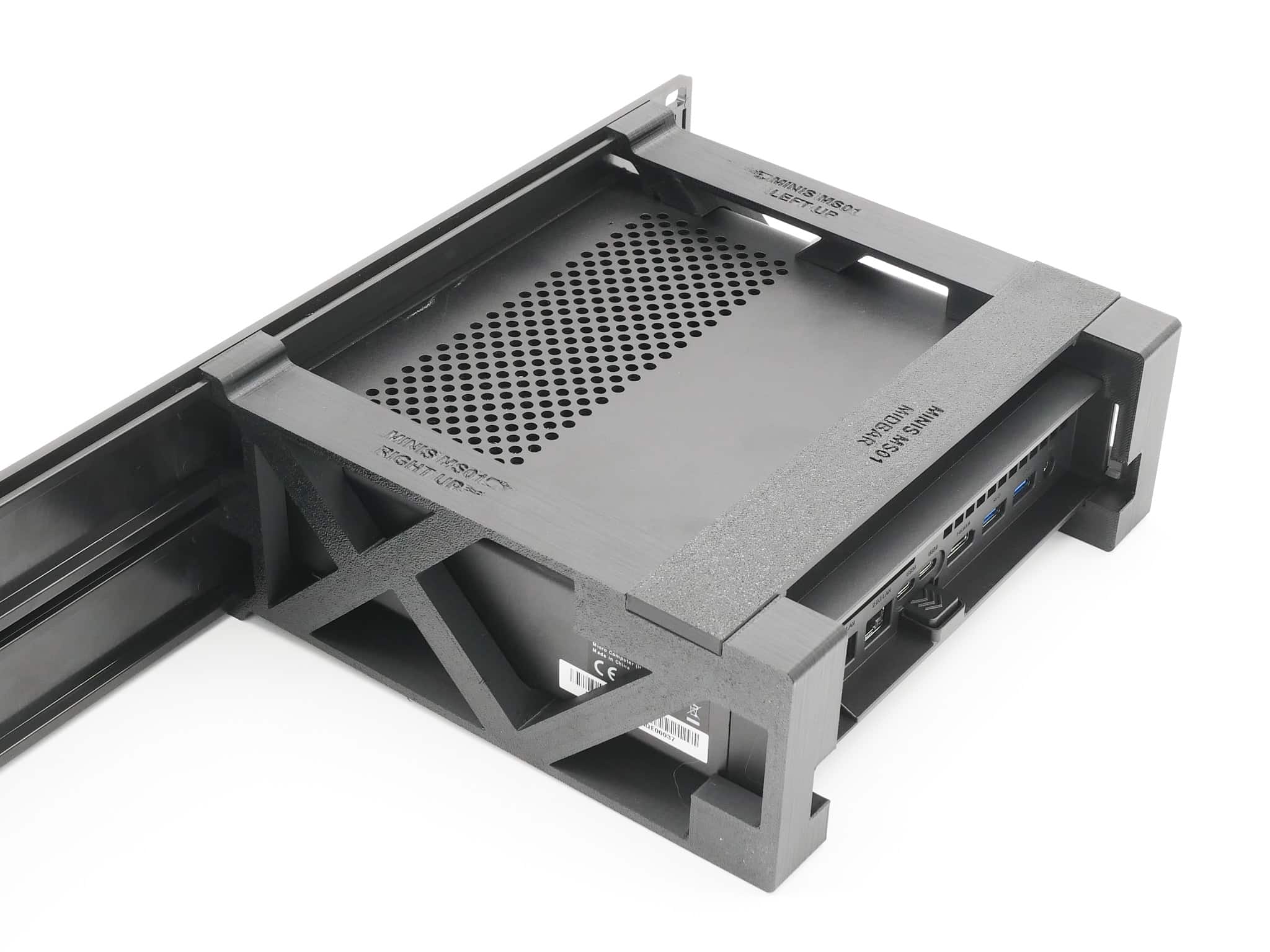 Rack mount for 2 MiniSforum MS-01 19inch 2U dual-mount - Image 3
