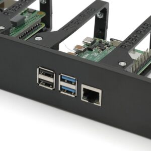 Rack mount for 1-2 Raspberry Pi boards / custom configure