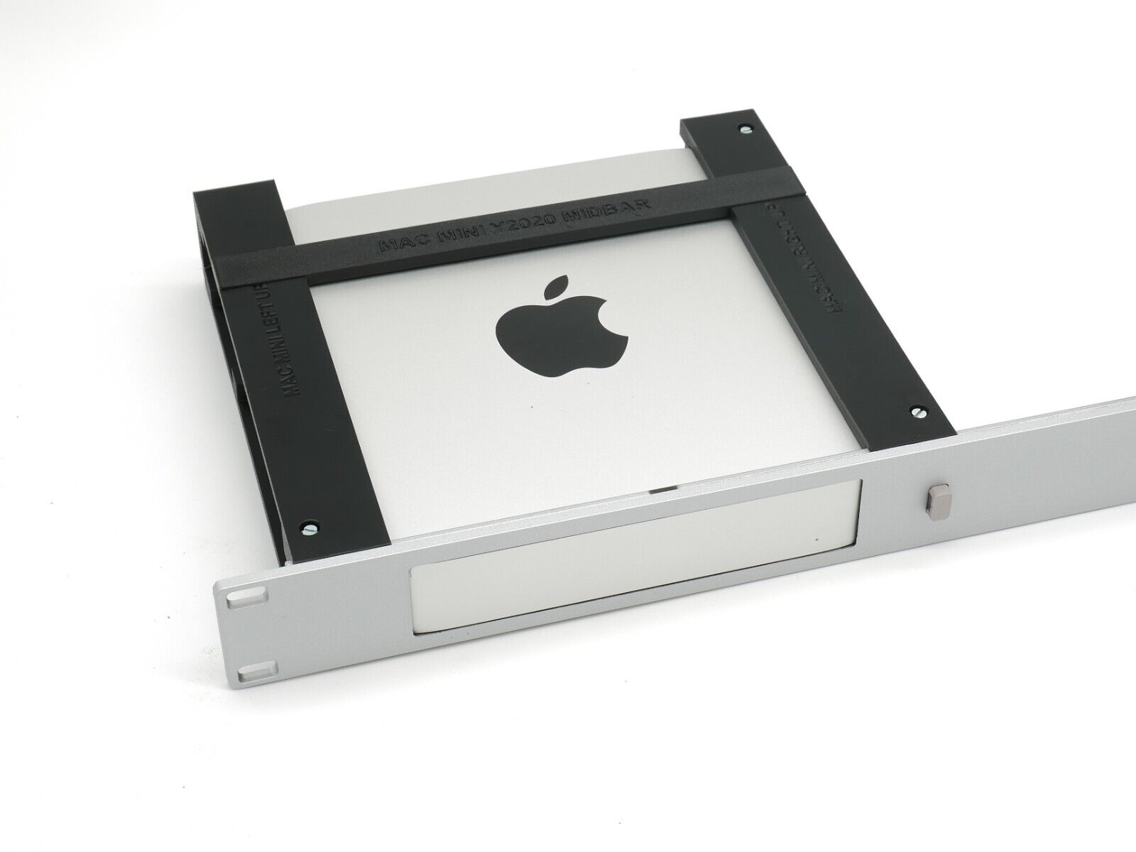 Rack mount for apple mac mini injection molded w remote on/off button 19inch 1U - Image 5