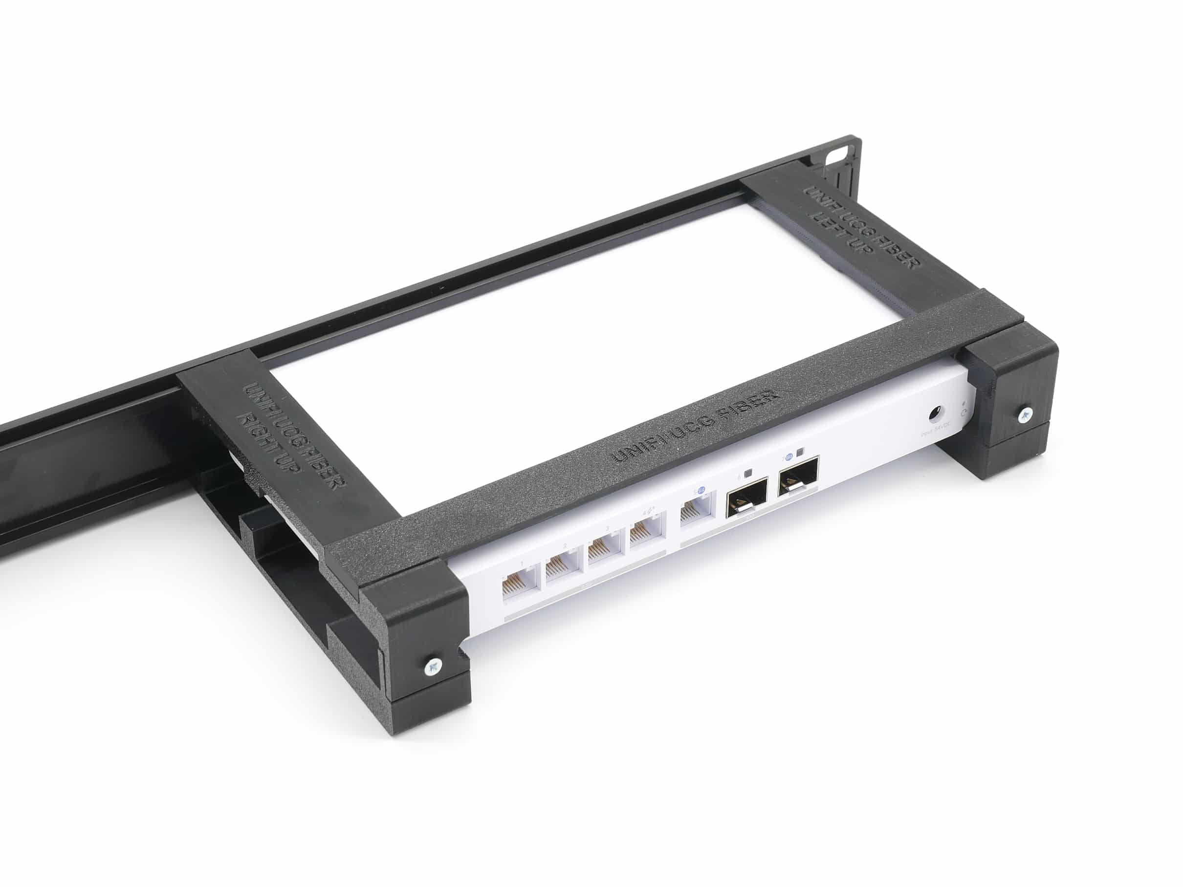 Rack mount for Ubiquiti UCG-fiber 19inch 1U - Image 2